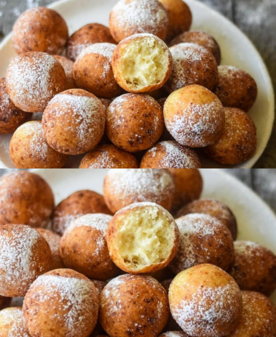 🍽️ Не знаю жодної людини, яка б не захоплювалася цими смачнющими кульками! Сирні пончики – ті самі, бабусині чи мамині, улюблені з дитинства!