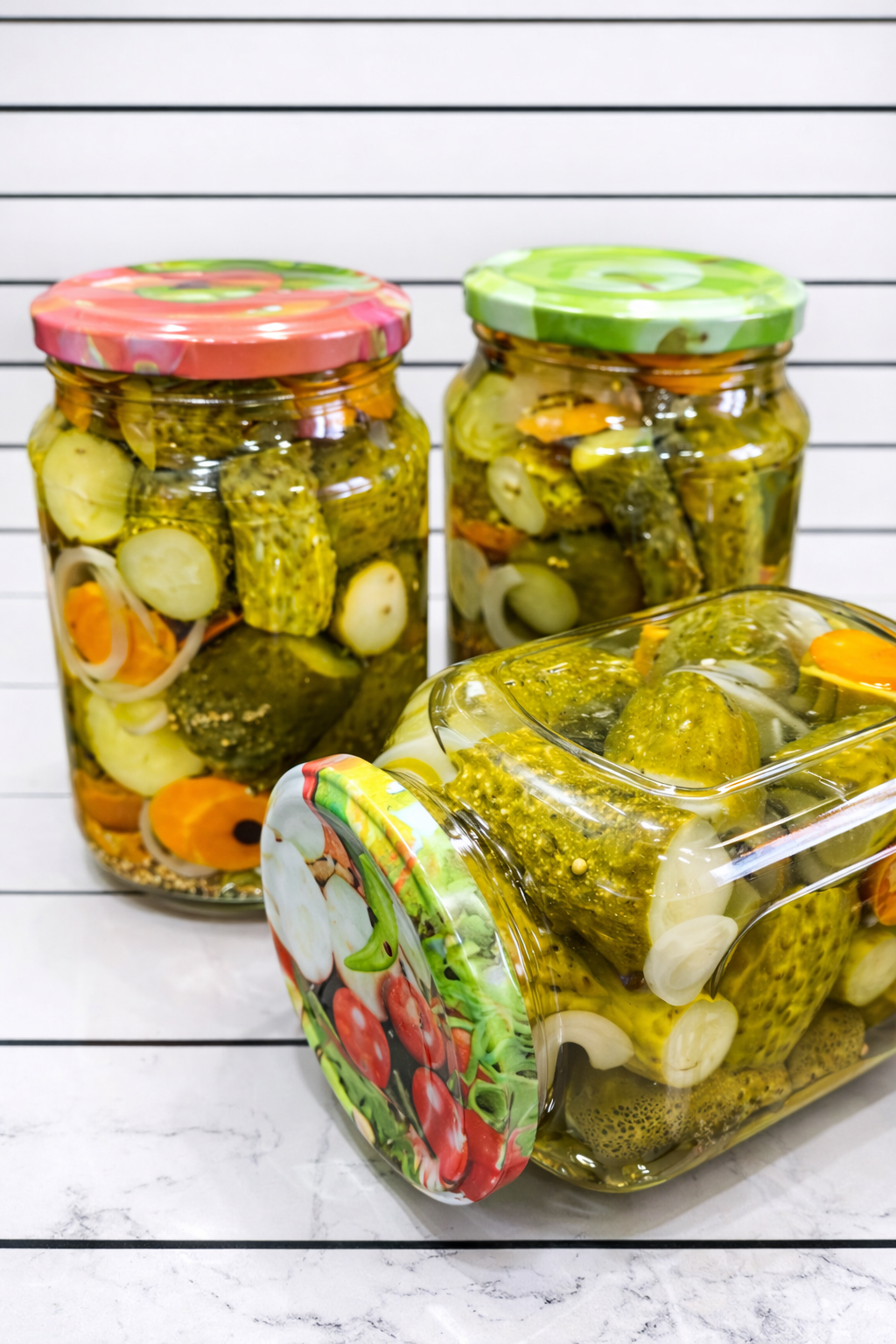 🍽️ Ці огірочки по-угорськи стали справжнім хітом тогорічних закруток! Дуже смачні і хрумкі огірки на зиму!