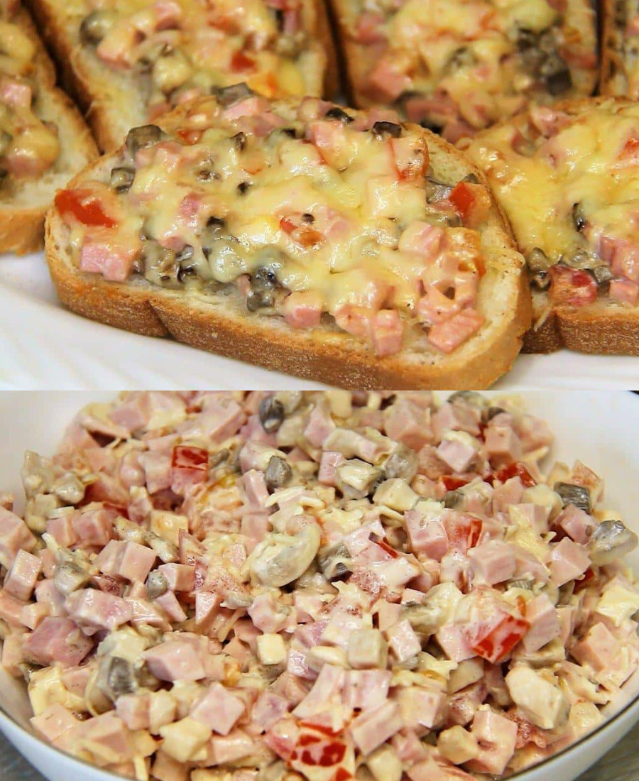 🍽️ Прості інгредієнти, легкість приготування і смачний результат – гарячі бутерброди, які сподобаються і дітям, і дорослим “на швидку руку”