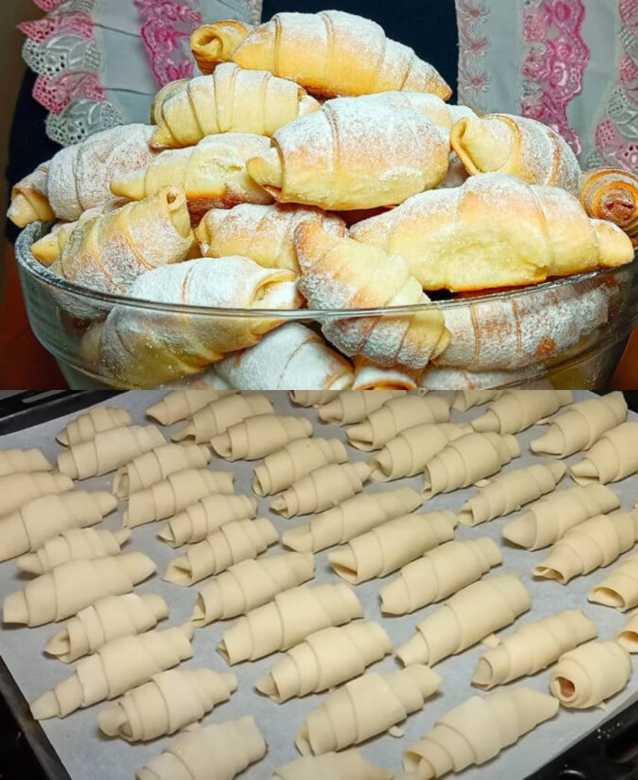 Пропоную Вам приготувати смачні рогалики, які вийдуть абсолютно у всіх