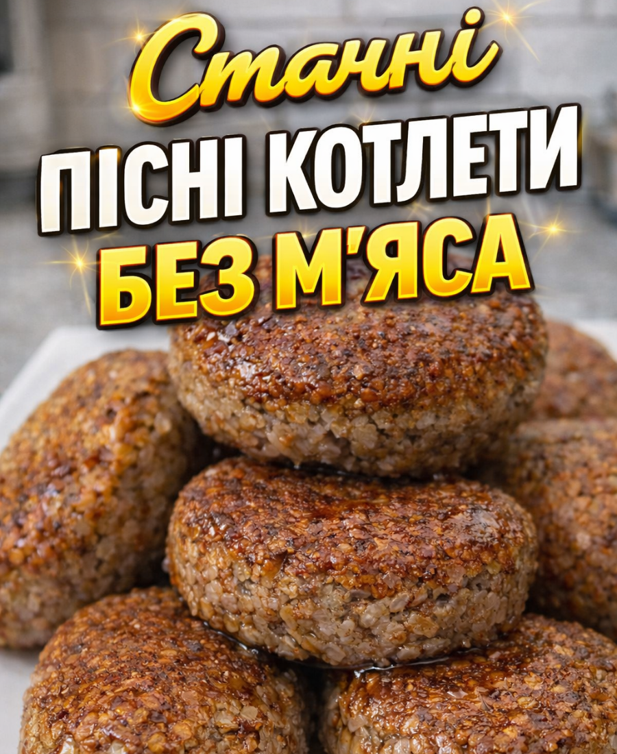 Ви здивуєтесь, наскільки це смачно! Готуємо ситні ПІСНІ котлети з доступних продуктів