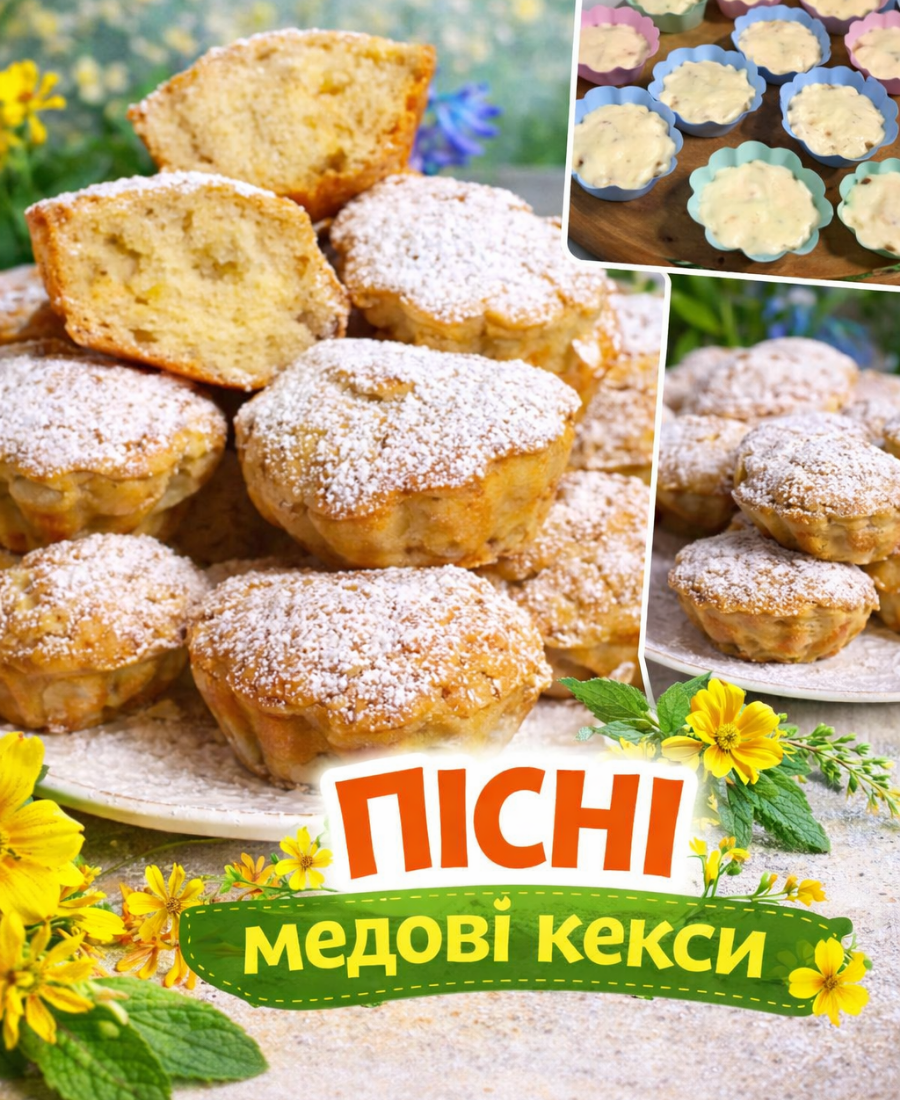 Ніхто не повірить, що вони ПІСНІ! Найсмачніші медові кекси до вашого столу