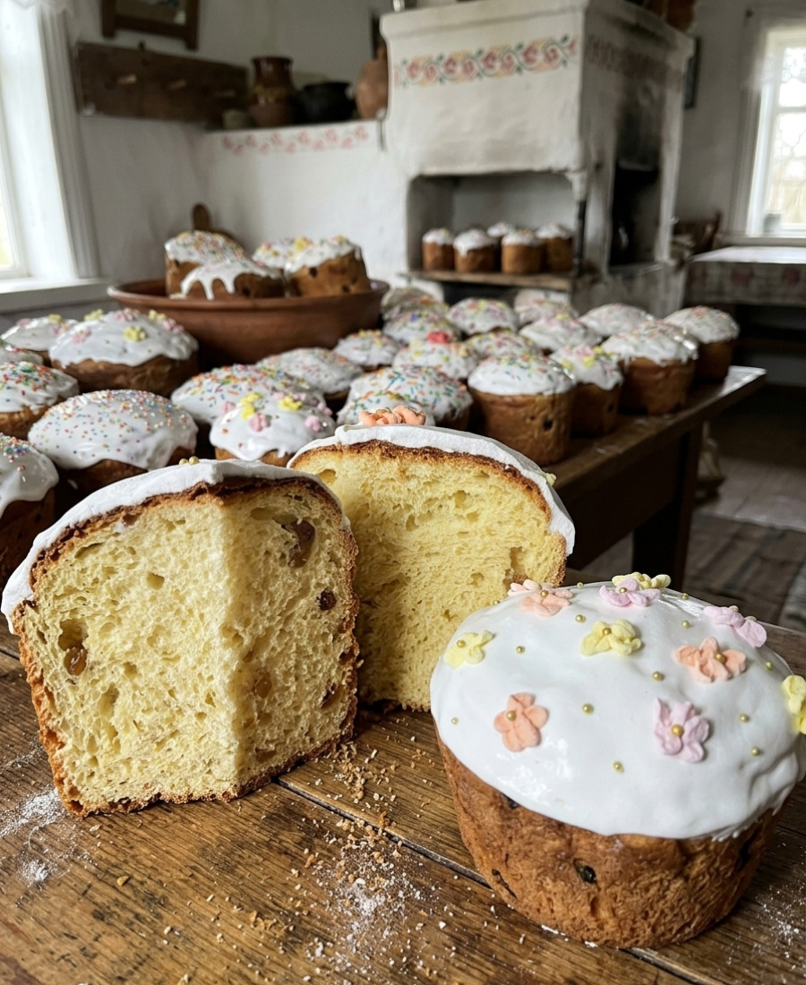 🍽️ БАБУСИНА ПАСКА – пропоную Вам спекти паску за вдалим рецептом, він легкий і провірений роками, паска виходить смачна, в міру солодка, має повітряну структуру