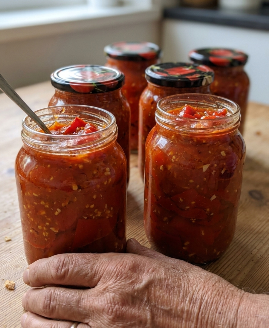 🍽️ Болгарський перець із помідорами на зиму – ЛЕЧО з ПЕРЦЮ смачно та просто, це найвдаліший рецепт