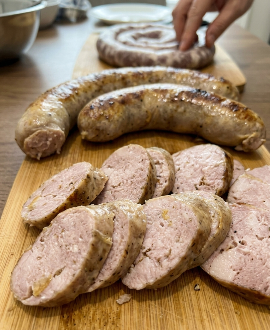 Домашня ковбаса зі свинини – СПРАВЖНЯ, дуже смачна та ароматна, завжди до свят готую цю домашню смакоту