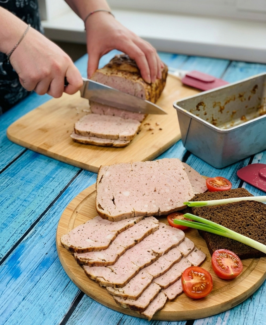 🍽️ Готую замість магазинної ковбаси та шинки! М’ясний хлібець для бутербродів – Рекомендую!