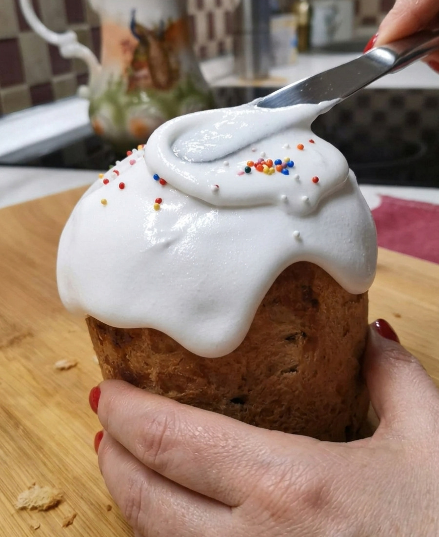 Краща глазур для паски. Ніжна, м’яка і не кришиться ні краплі