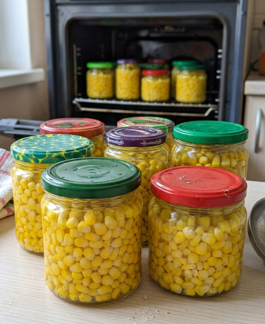 🍽️ Кукурудза “Бондюель” на зиму: рецепт консервованої кукурудзи в домашніх умовах