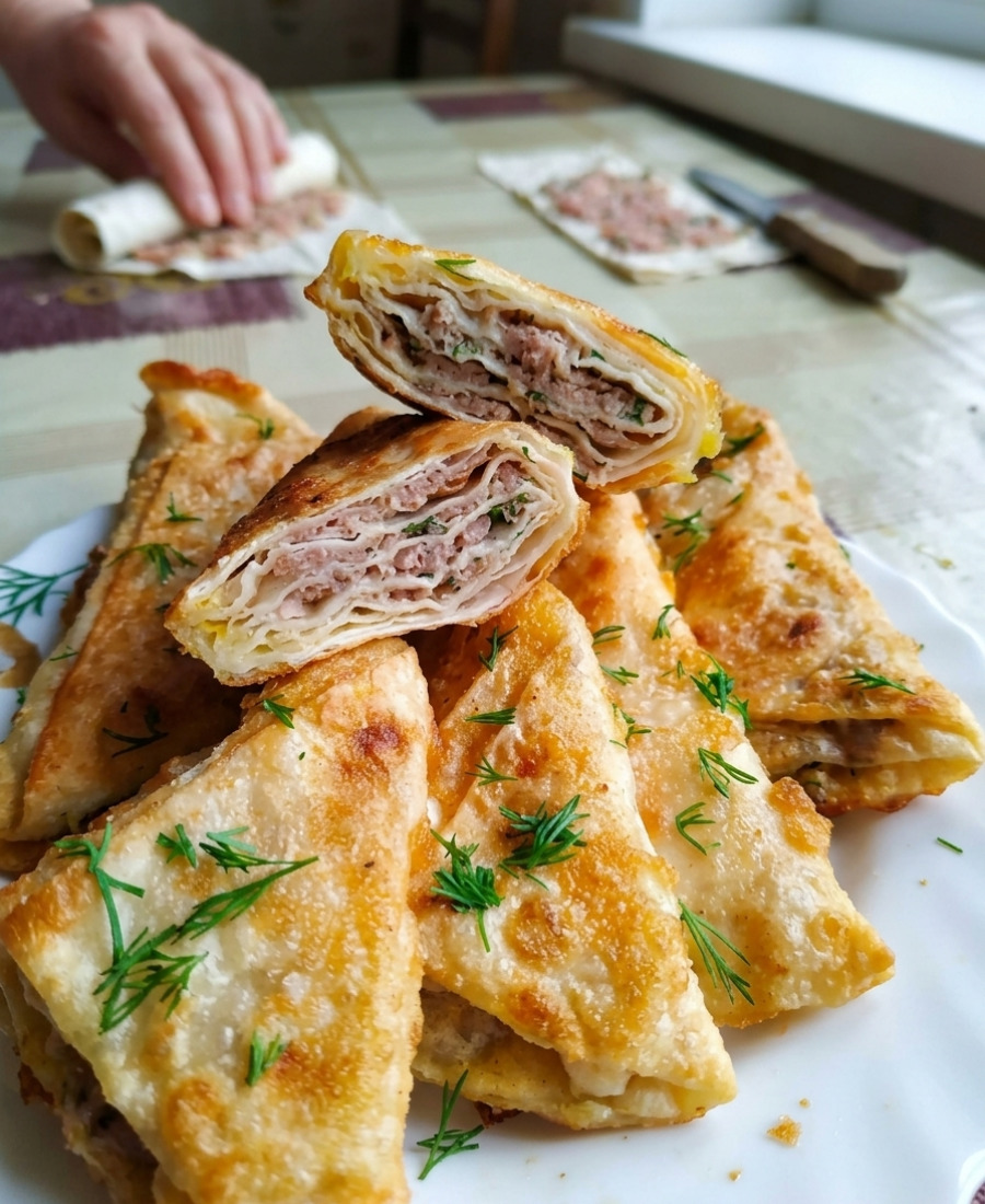 🍽️ «Ліниві бендерики» за рецептом моєї подруги – не потрібно витрачати час на приготування млинців