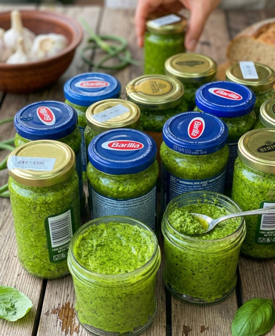 🍽️ Не упустіть сезон! Часникова паста із стрілок – ідеально підходить для м’ясних страв і соусів