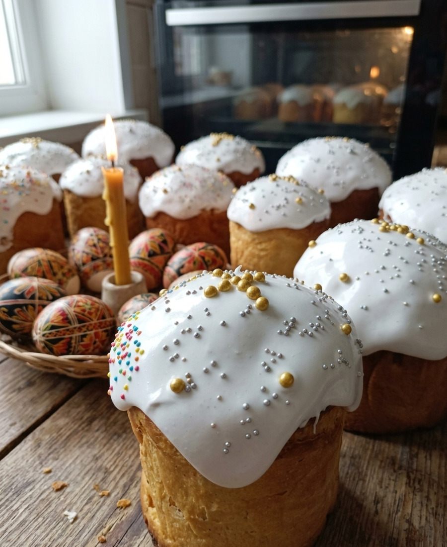 🍽️ Рецепт смачної, ароматної і в міру вологої ПАСКИ та ЖЕЛАТИНОВОЇ ГЛАЗУРІ – чудовий, перевірений рецепт від української господині