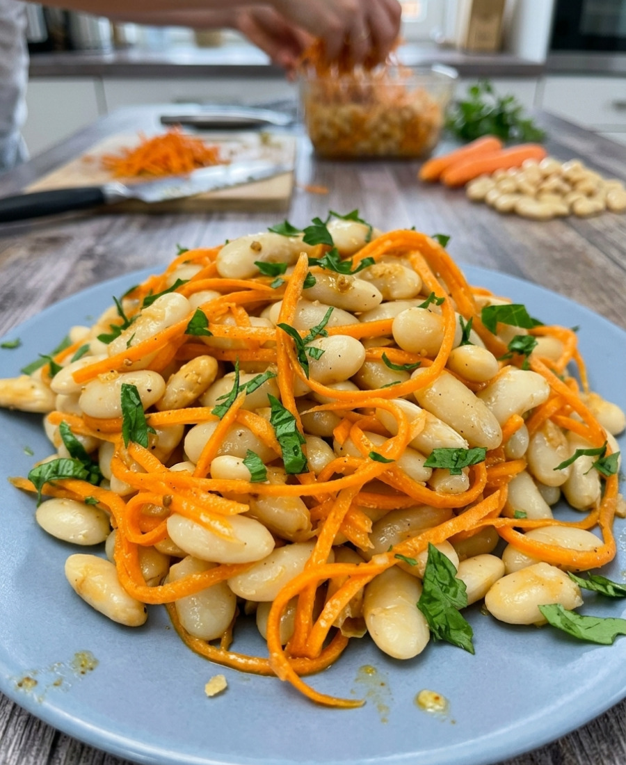 🍽️ Салат з квасолі по-корейськи з доступних продуктів: ця страва дуже полюбилася в нашій сім’ї