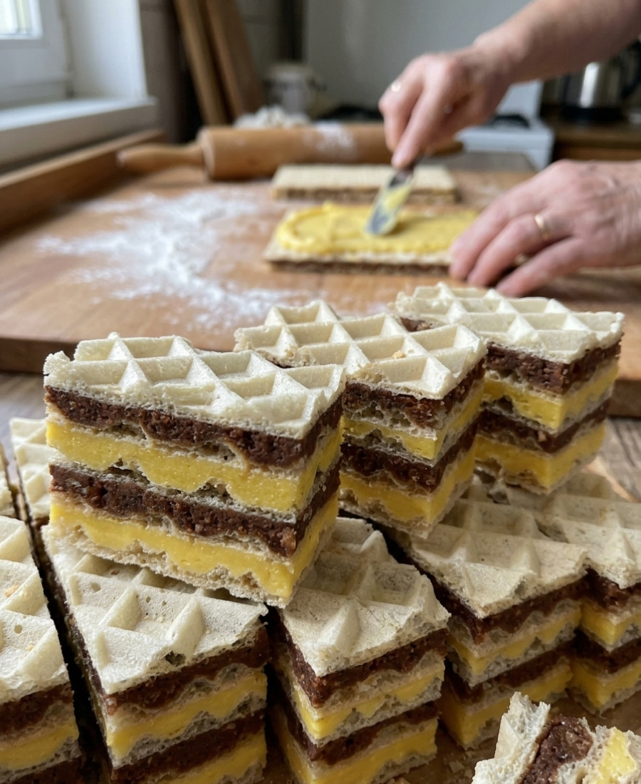 🍽️ Смак мого дитинства! Частування, без якого не обходиться жодне свято! Барвисті вафлі на швидку руку