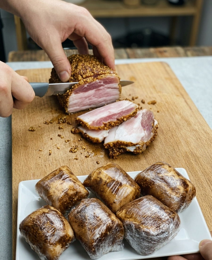 🍽️ Такого смачного сала ви не пробували: просто додаю в маринад для сала трохи соди і ви здивуєтеся результату – дуже смачне і ніжне
