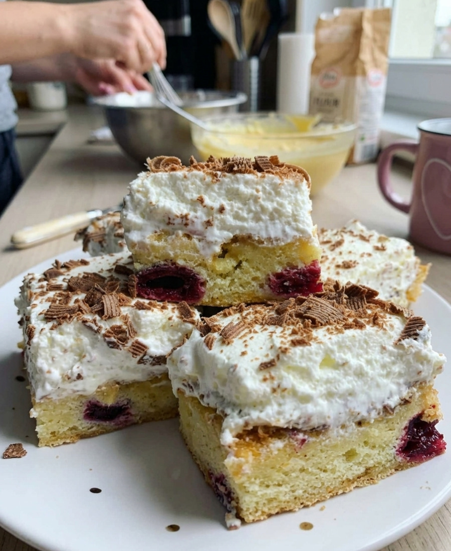 🍽️ Такий смачний пиріг з ягодами і ніжним кремом, що і торта не треба: приготування супер просте, а результат порадує всіх