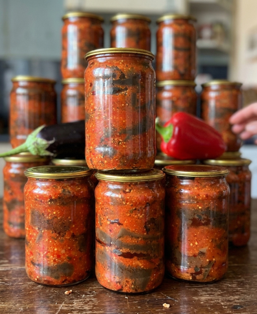 🍽️ Це дуже смачна заготівля, яка перевірена вже не одним сезоном! Баклажани по-грузинськи на зиму готую тільки так!