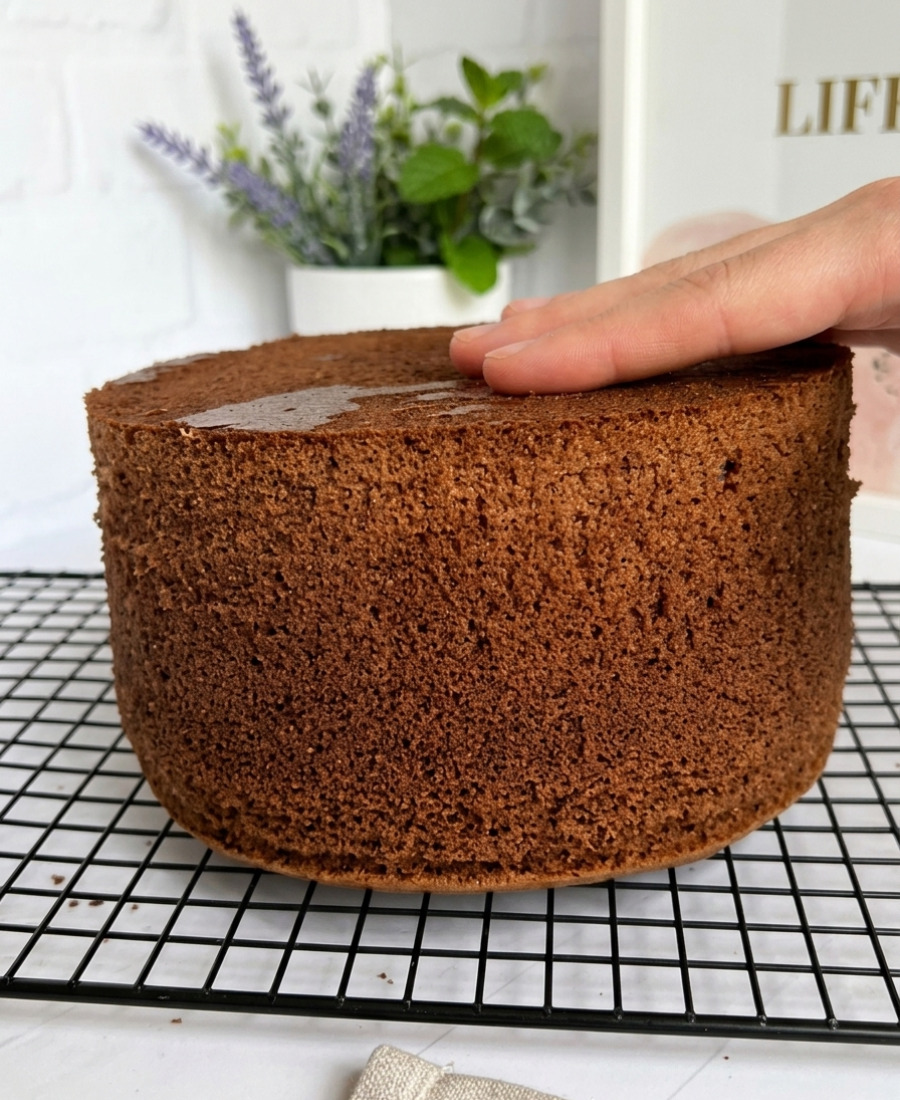 🍽️ Цей рецепт повинен бути у кожного! Шикарний кавовий бісквіт, який виходить неймовірно красивий, високий і дуже смачний!