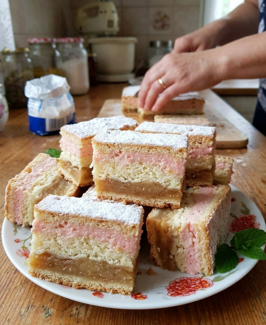🍽️ Яблучно-сирний пляцок: авторський рецепт Магдалини Шершун – смачний в міру солодкий, з яблучною кислинкою та ніжним сирним смаком
