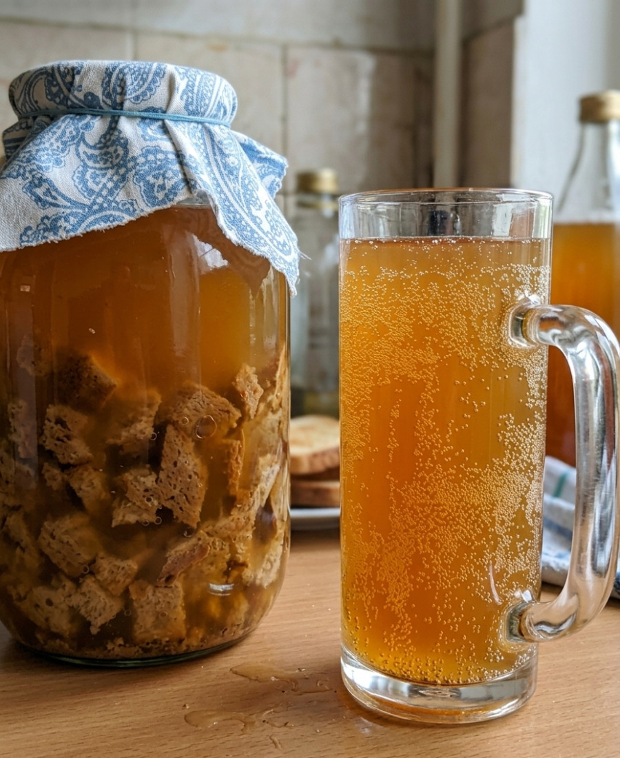 🍽️ Бочки з квасом оминаю стороною. Рецепт домашнього квасу