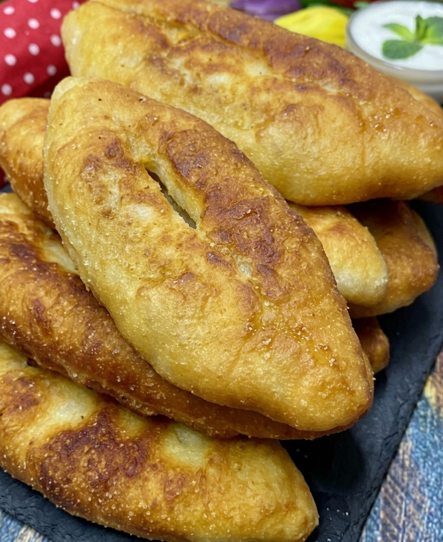 🍽️ Швидкі пиріжки на кефірі: тісто бездріжджове, пиріжки виходять м’якенькі і повітряні