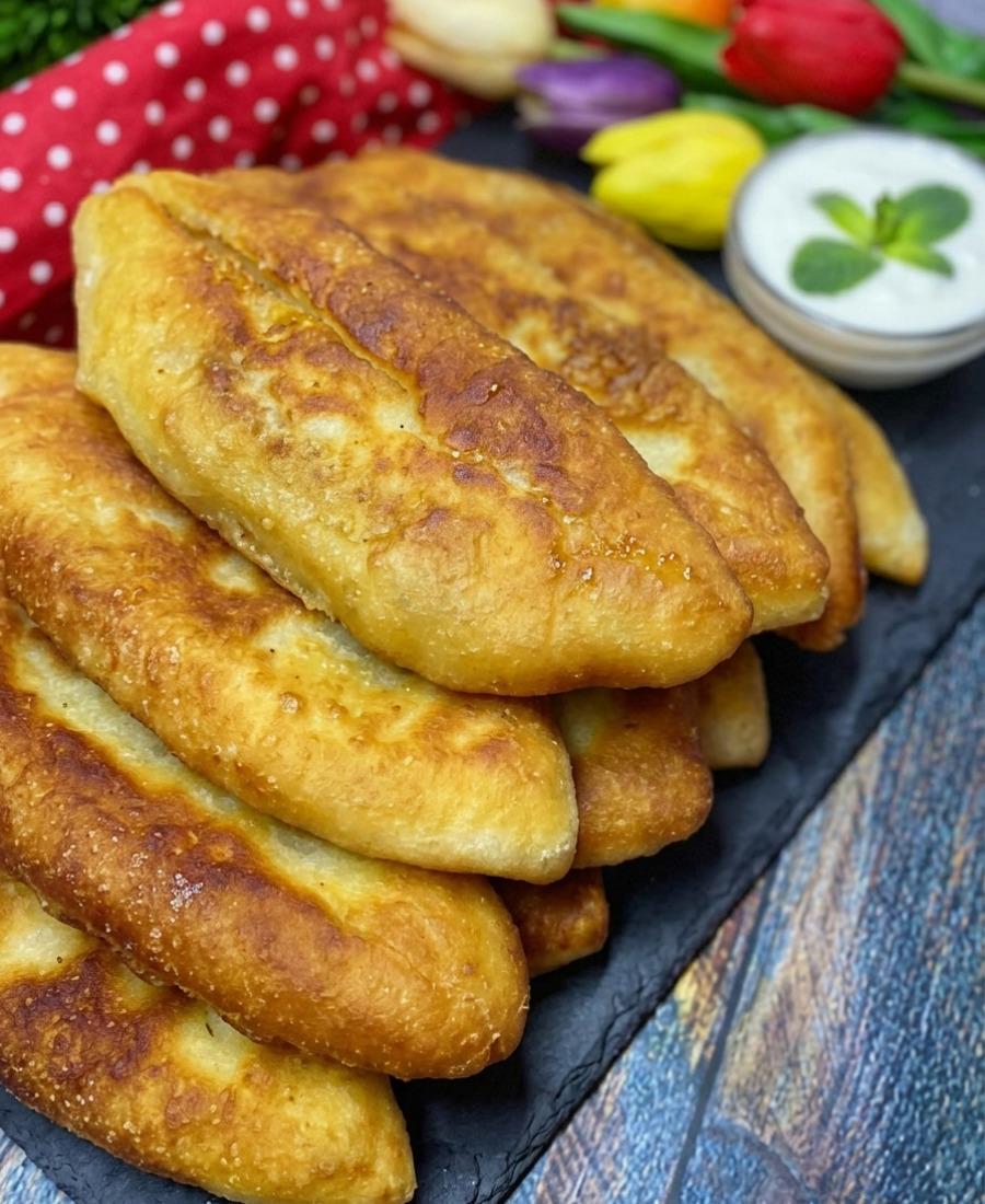 🍽️ Швидкі пиріжки на кефірі: тісто бездріжджове, пиріжки виходять м’якенькі і повітряні