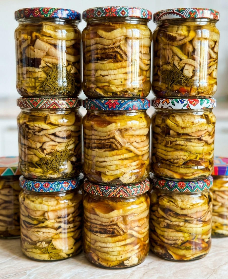 🍽️ Смажені кабачки з часничком на зиму – закриваю щороку по 20 банок