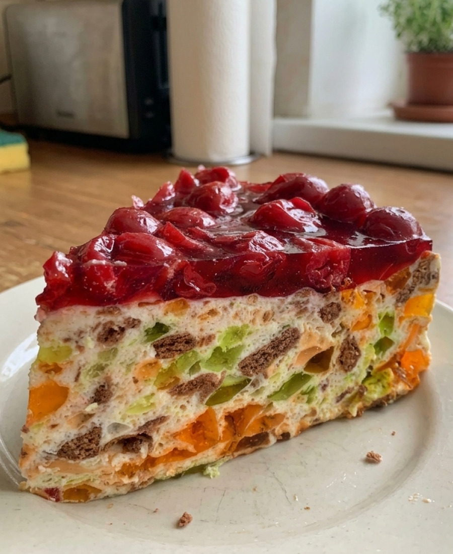 🍽️ Торт «Бите скло» з печивом без випічки – прекрасний, перевірений рецепт від української господині