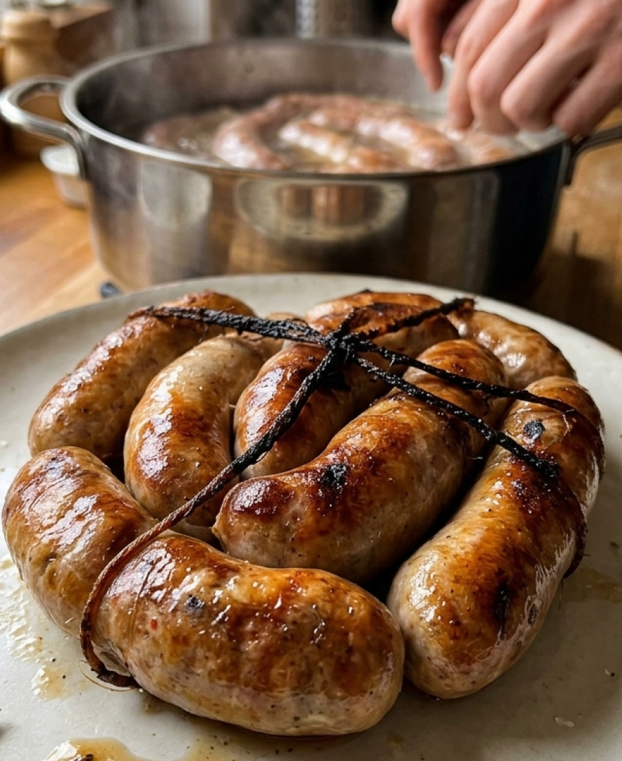 🍽️ Домашня смажена ковбаска – розкішний рецепт, в магазині більше не купую, готую сама – це неймовірно смачно і просто