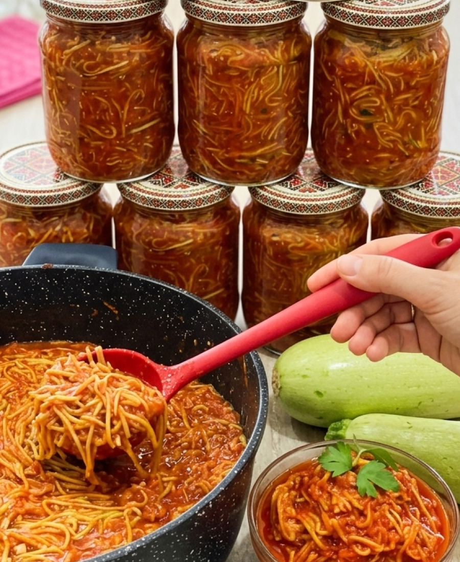 🍽️ Кабачки по-корейськи на зиму – смачна заготівля
