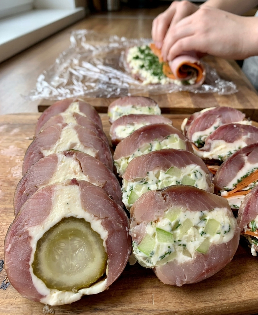 🍽️ Рулетики з оселедця, які я подаю на святковий стіл: 3 вдалих і смачних рецепти закусок, ще й готуються вони дуже просто