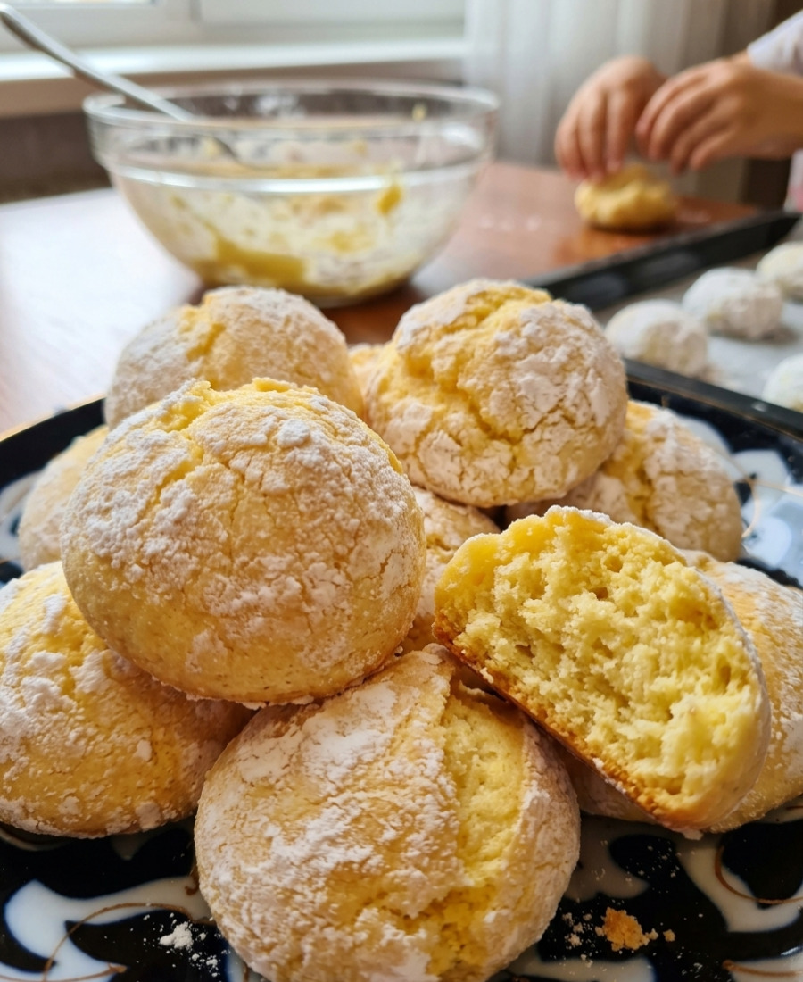 🍽️ Смачне, розсипчасте, пишне та дуже м’якеньке печиво на сметані: проста випічка для домашнього чаювання