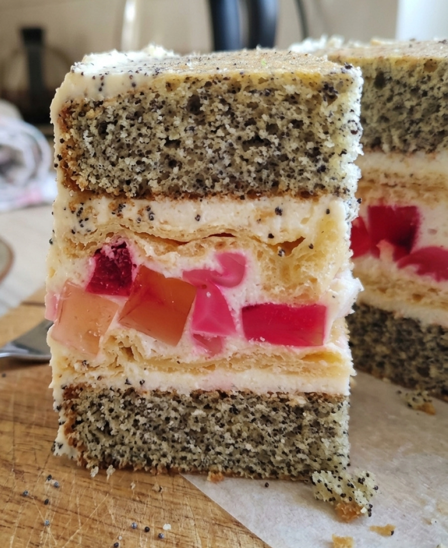 🍽️ Смачний МАКОВИЙ ПЛЯЦОК із желе за рецептом чудової української господині!