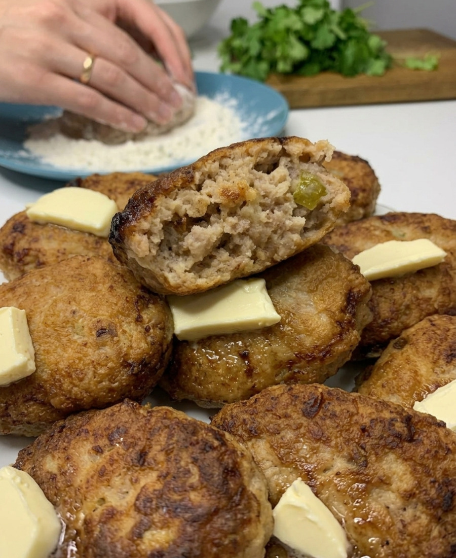 🍽️ Спочатку була здивована складом, а тепер і сама часто готую: рецепт соковитих котлет з огірками (незвично, але як виявилося дуже смачно)