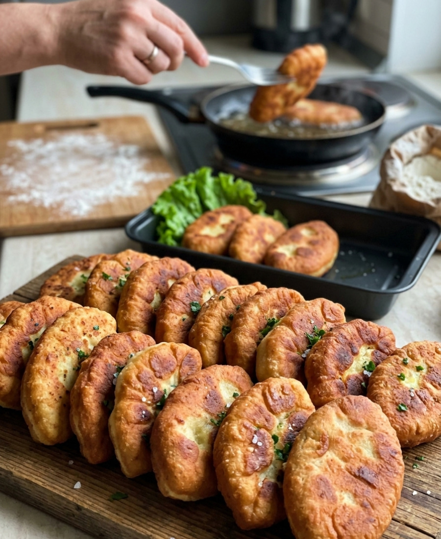 🍽️ Беру сир і картоплю і готую свої фірмові пиріжки без дріжджів: такі смачні і ніжні, а готуються дуже швидко і просто