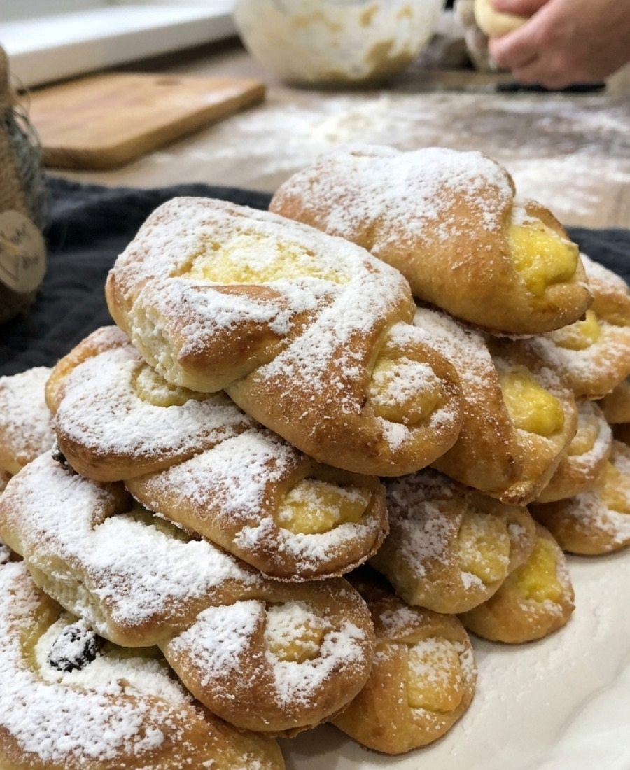 🍽️ Неймовірно ніжні і повітряні булочки із сиром – їх смак просто неперевершений, відразу рекомендую готувати подвійну порцію