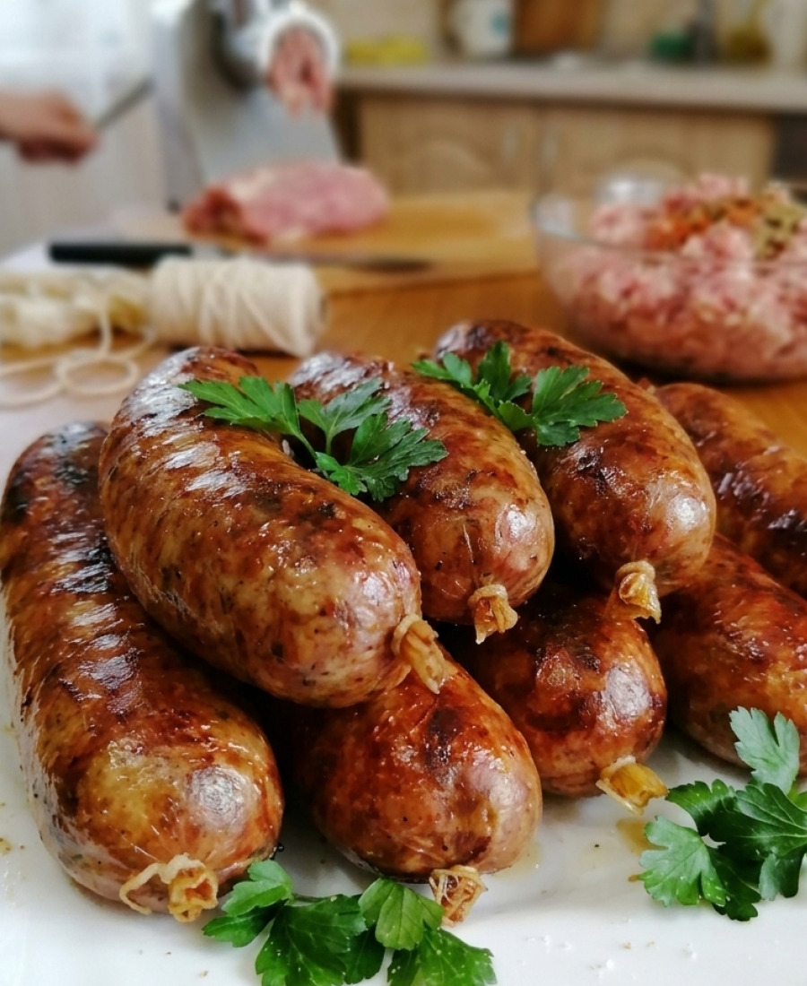 🍽️ Цей рецепт справжня знахідка! Ковбаски з м’ясом і картоплею – готуємо по рецепту моєї бабусі