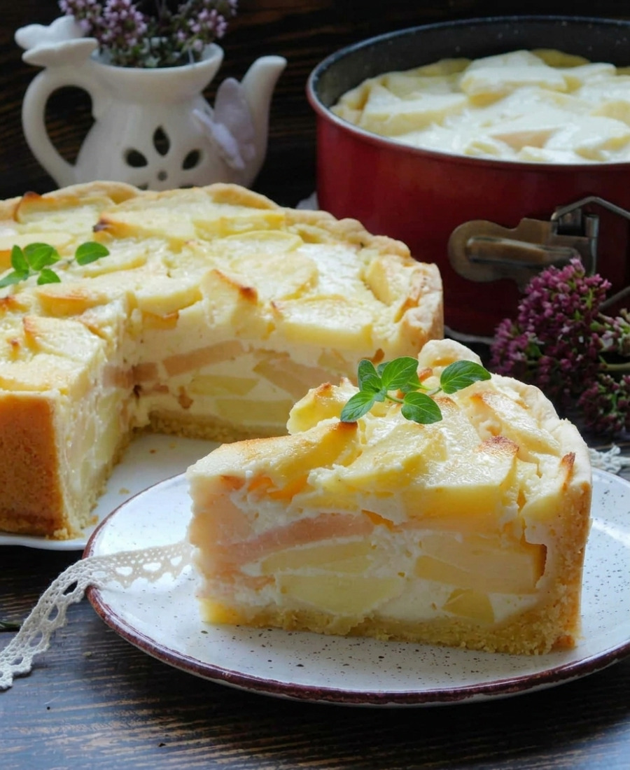 🍽️ Цвєтаєвський яблучний пиріг в домашніх умовах: найулюбленіша і найсмачніша випічка до чаю